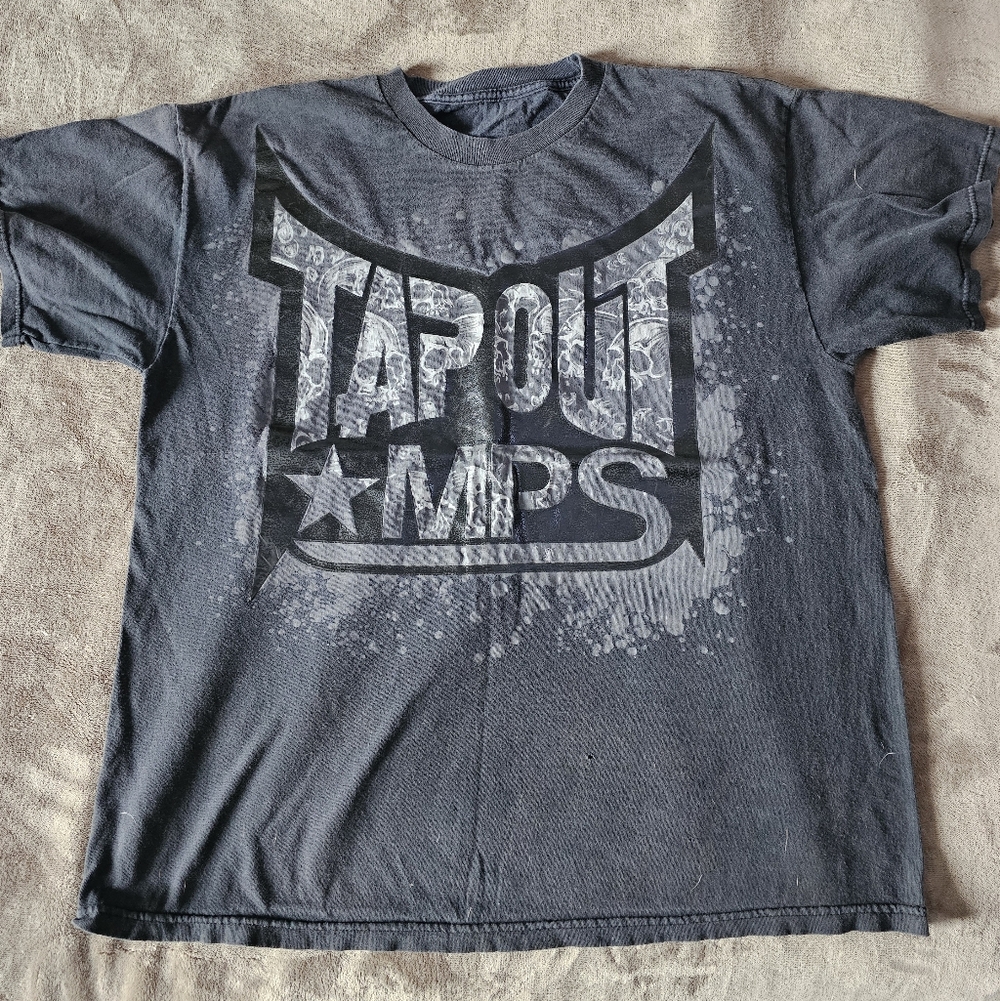 Tapout Short Sleeve Tee - Dark Gray